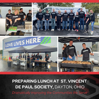 山ǿ Volunteering at St. Vincent de Paul Society, Dayton